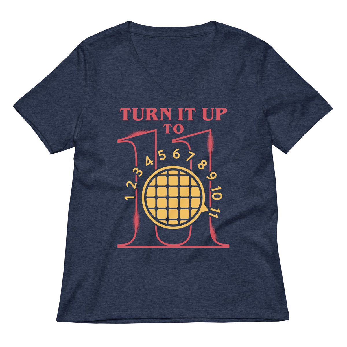 Turn It Up To 11 Women's V-Neck Tee product image 2
