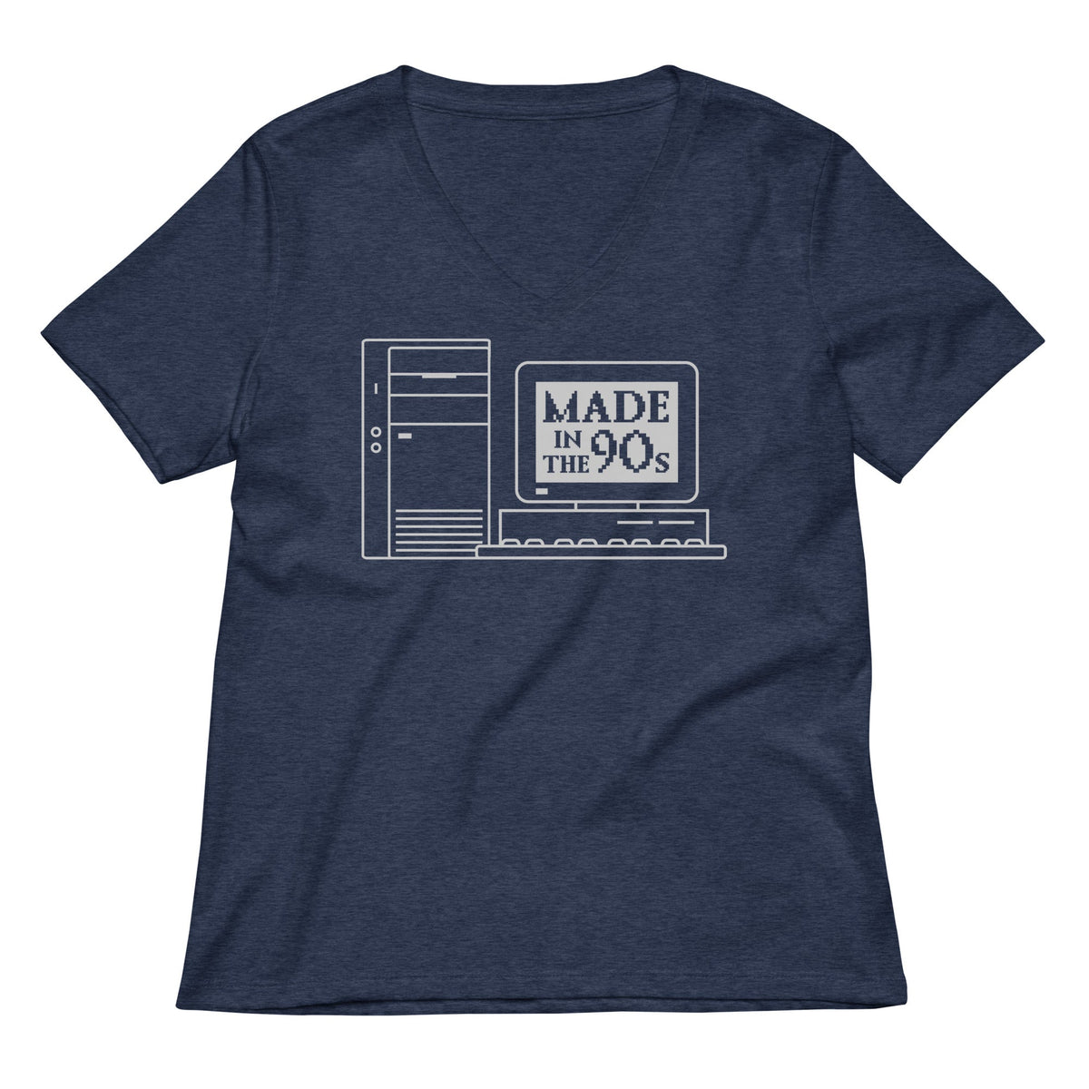 Made In The 90s Women's V-Neck Tee product image 2