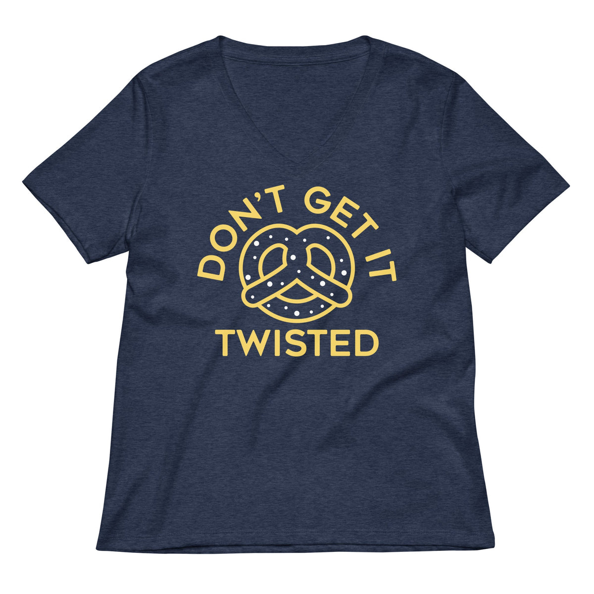 Don't Get It Twisted Women's V-Neck Tee product image 2