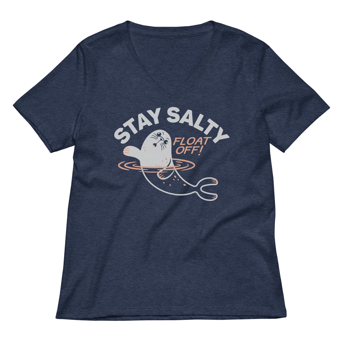 Stay Salty Women's V-Neck Tee product image 2