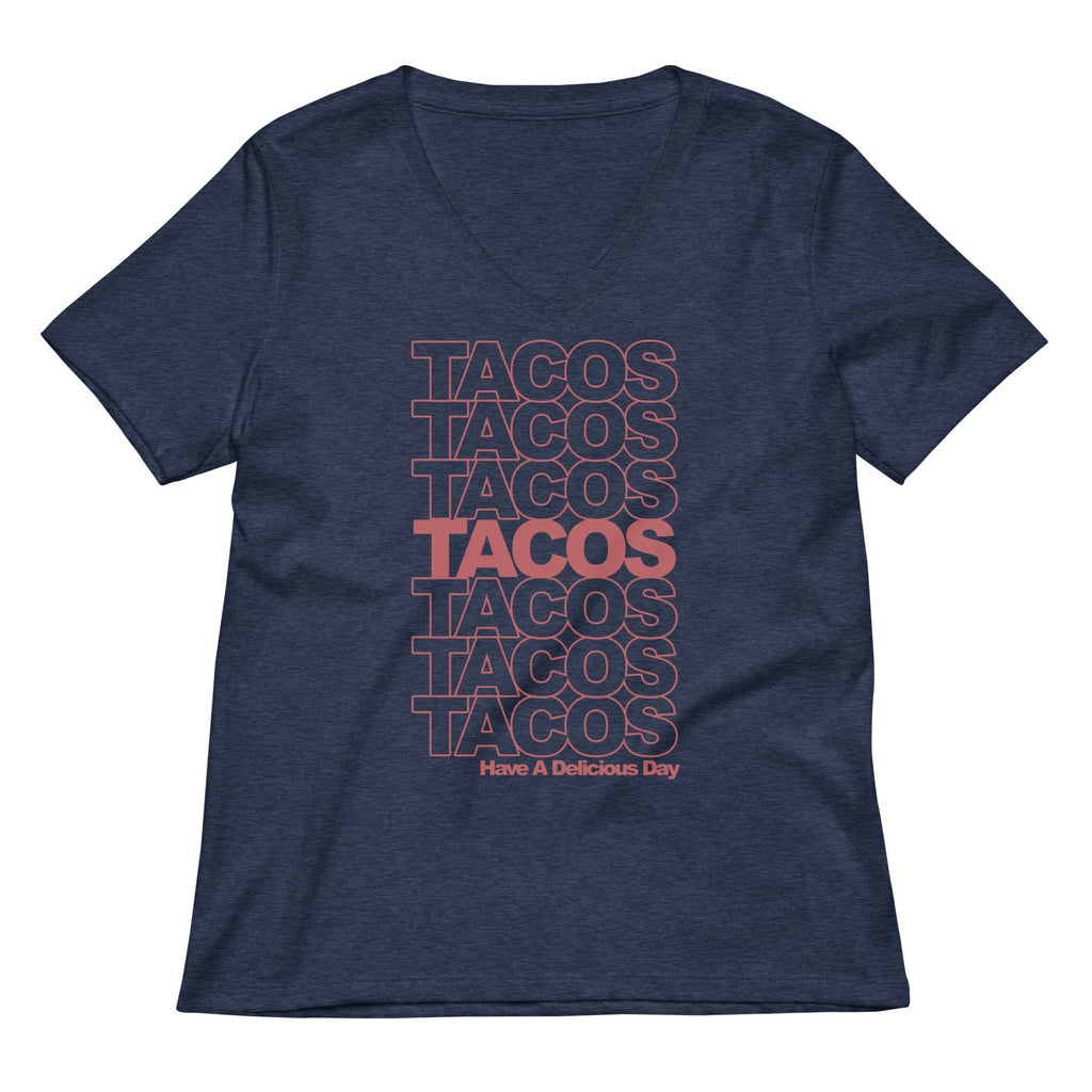 Tacos Women's V-Neck Tee product image 2