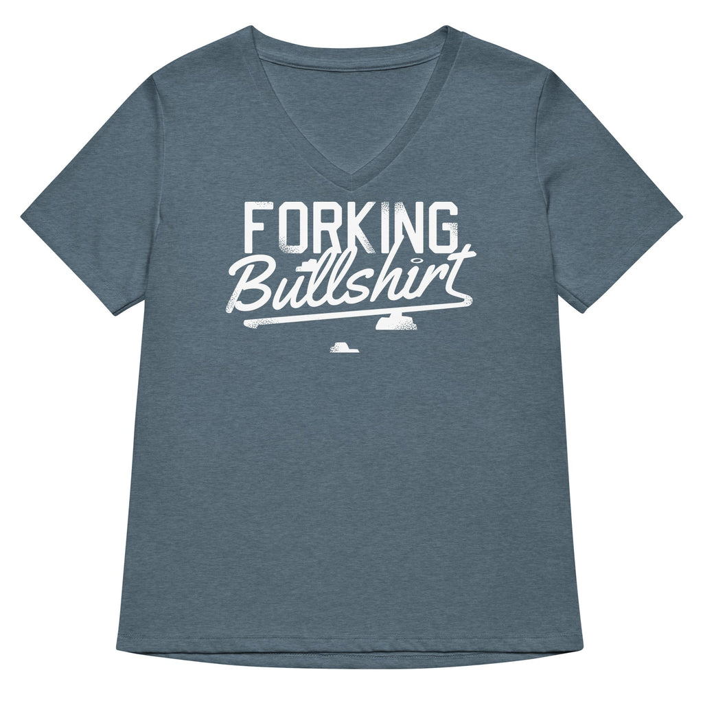 Forking Bullshirt Women's V-Neck Tee product image 4