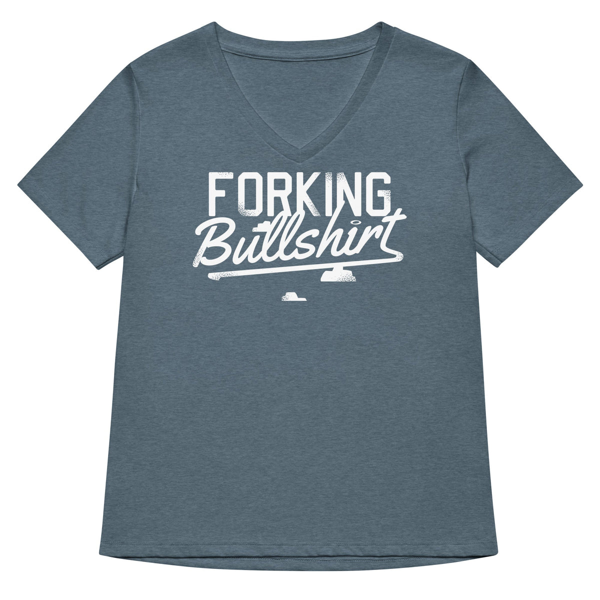 Forking Bullshirt Women's V-Neck Tee product image 4