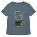 Catcus Women's V-Neck Tee product image 1