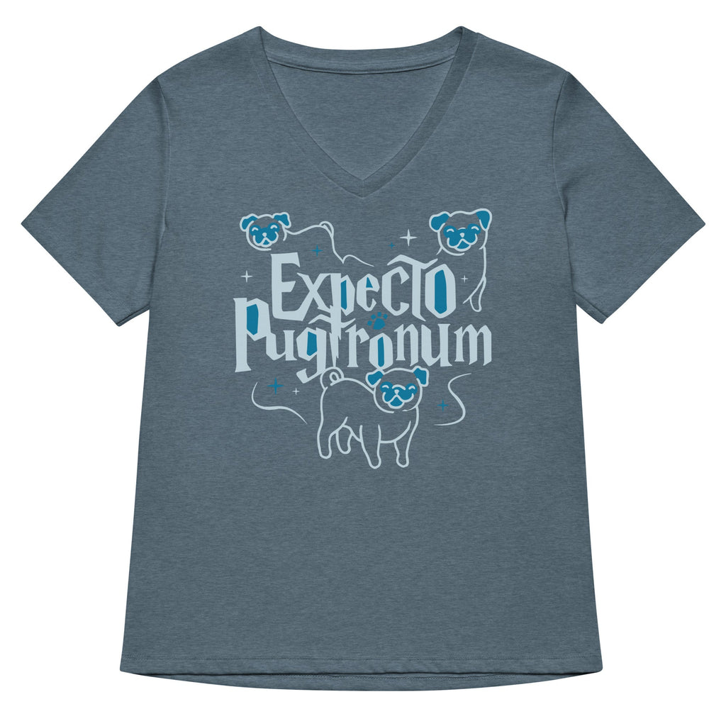 Expecto Pugtronum Women's V-Neck Tee product image 4