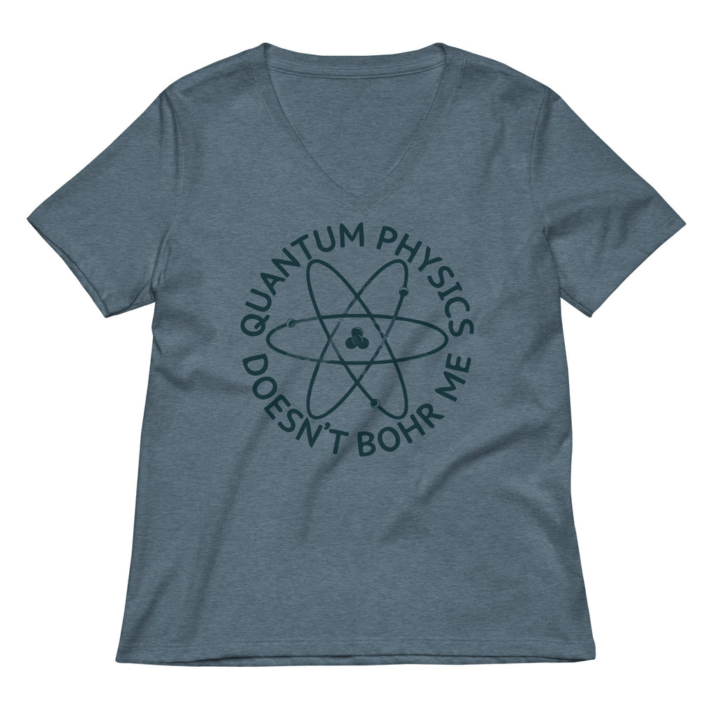 Quantum Physics Doesn't Bohr Me Women's V-Neck Tee product image 1