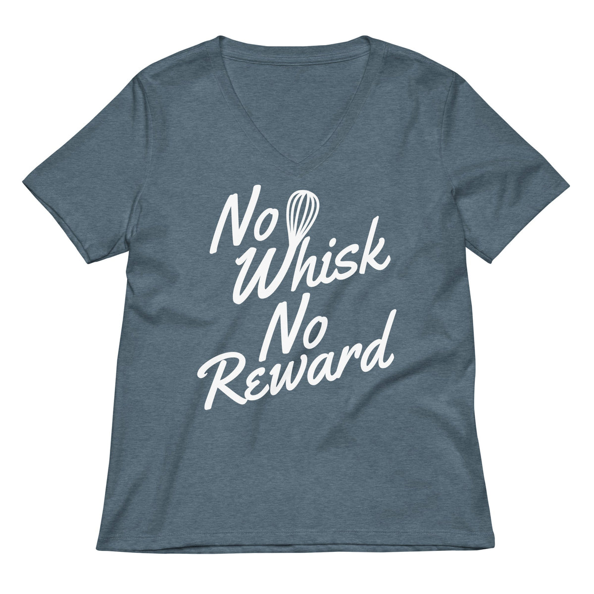 No Whisk No Reward Women's V-Neck Tee product image 4