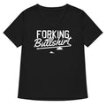 Forking Bullshirt Women's V-Neck Tee product image 1