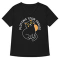 Plotting Your Demise Women's V-Neck Tee product image 1