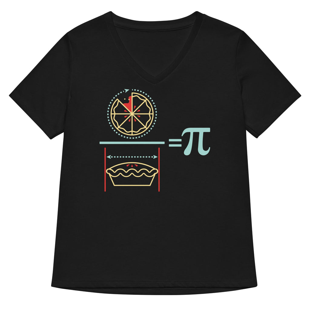 Pi Equation Women's V-Neck Tee product image 2