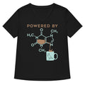 Powered By Caffeine Women's V-Neck Tee product image 1