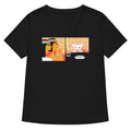 Egyptian Cat Women's V-Neck Tee product image 1