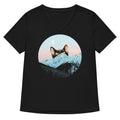 Meowntain Women's V-Neck Tee product image 1