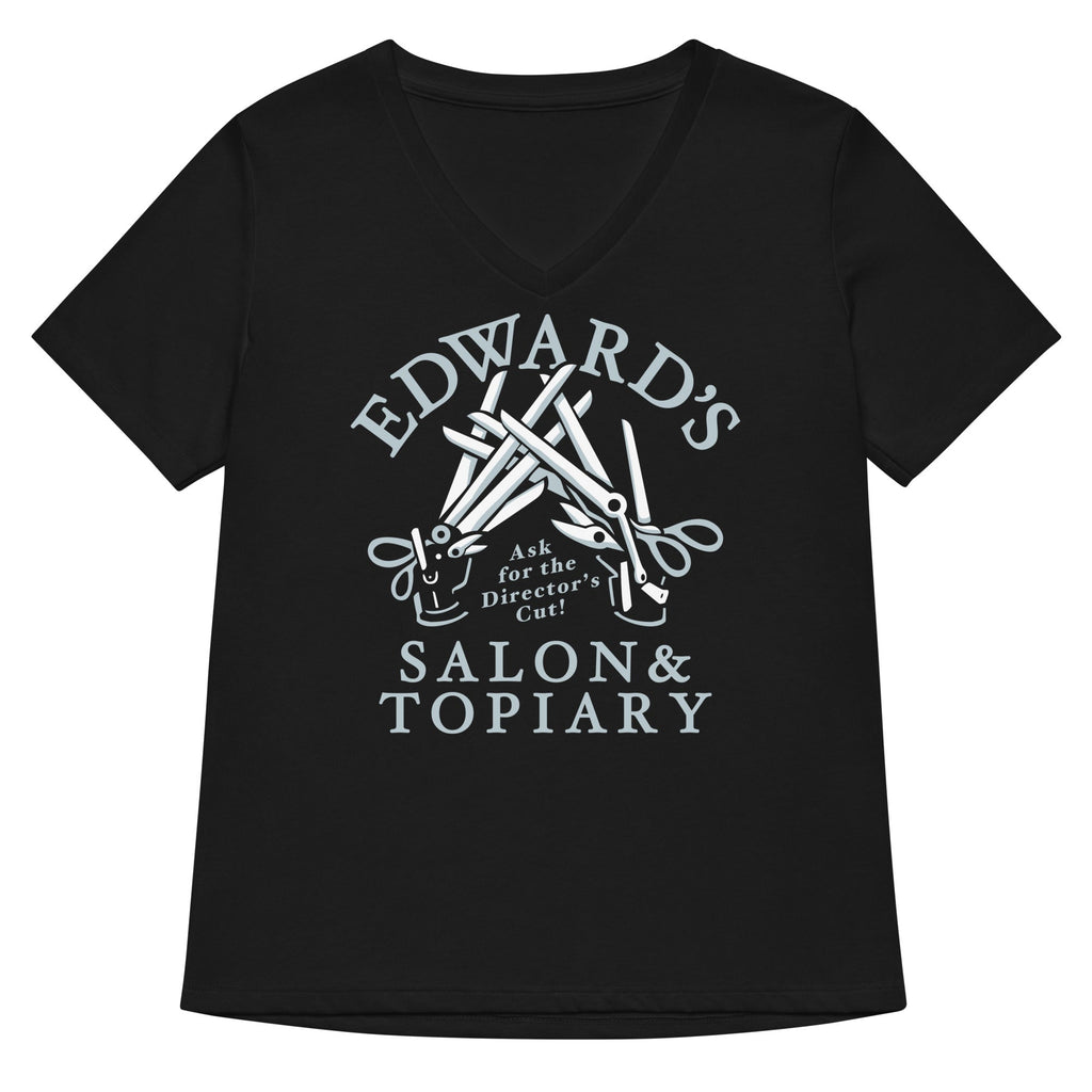 Edward's Salon and Topiary Women's V-Neck Tee product image 1