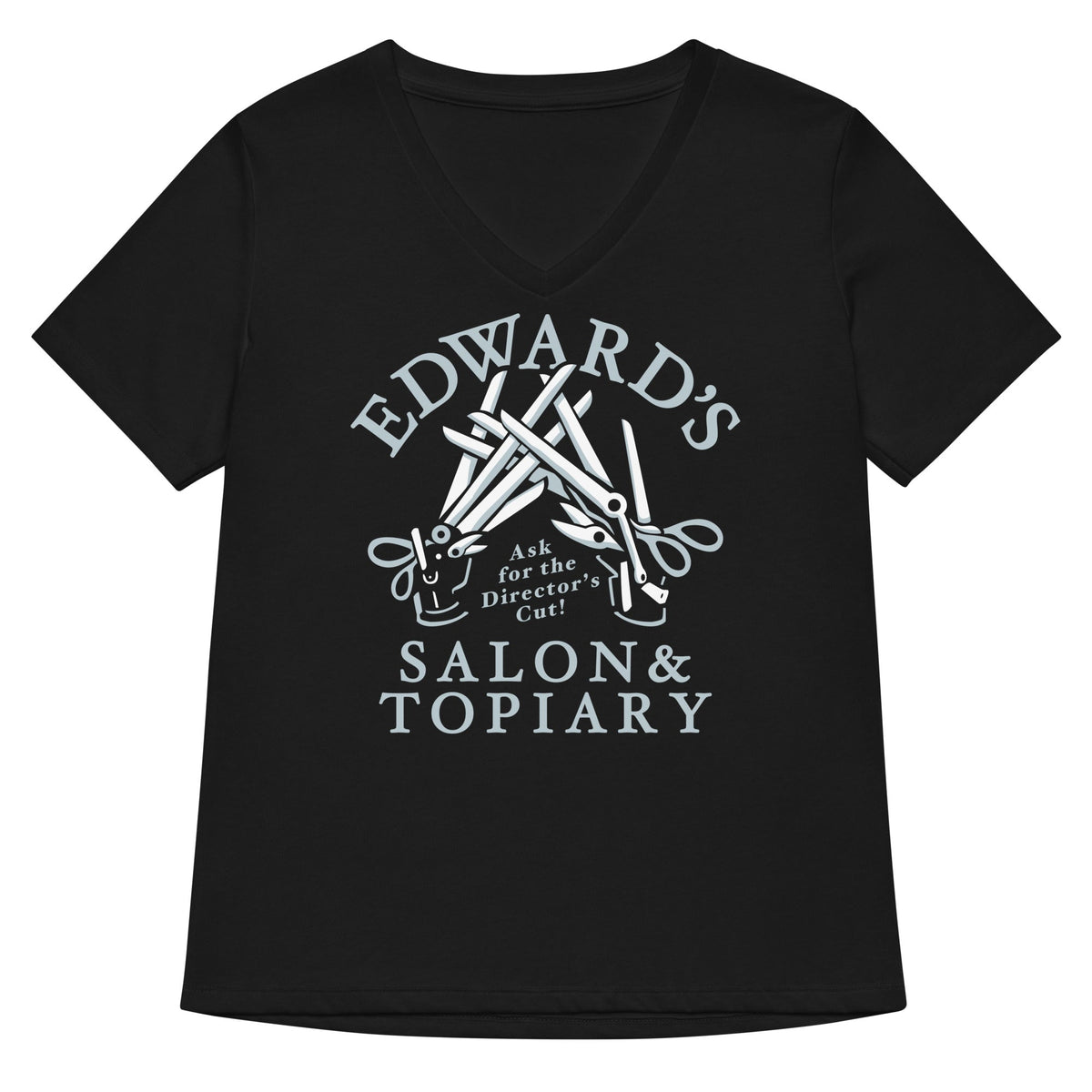 Edward's Salon and Topiary Women's V-Neck Tee product image 1
