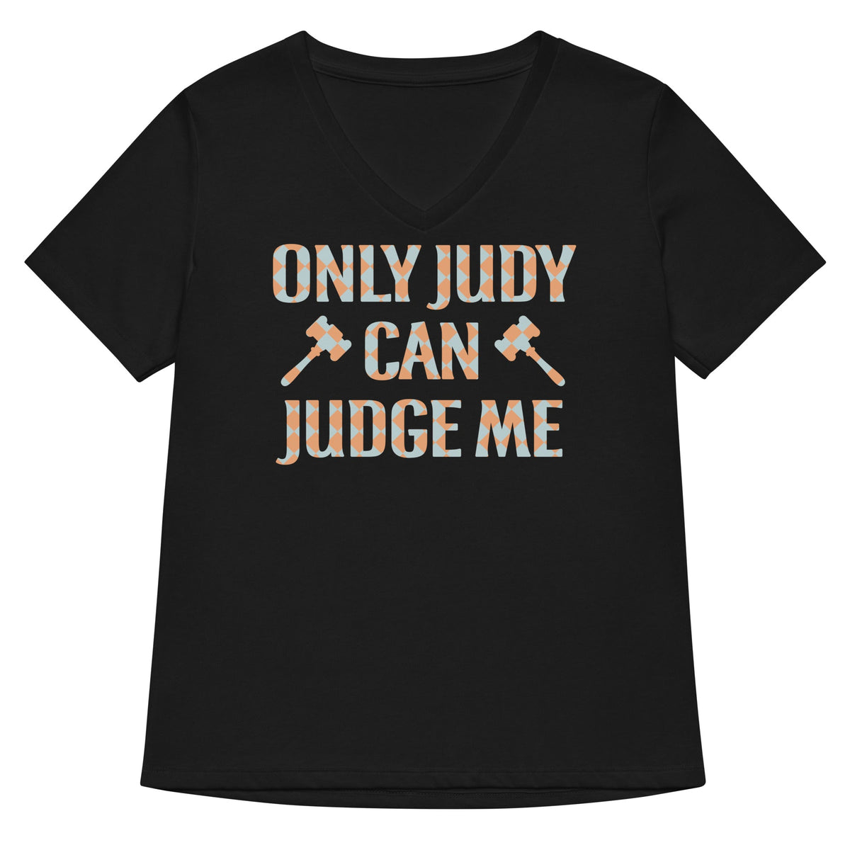 Only Judy Can Judge Me Women's V-Neck Tee product image 1
