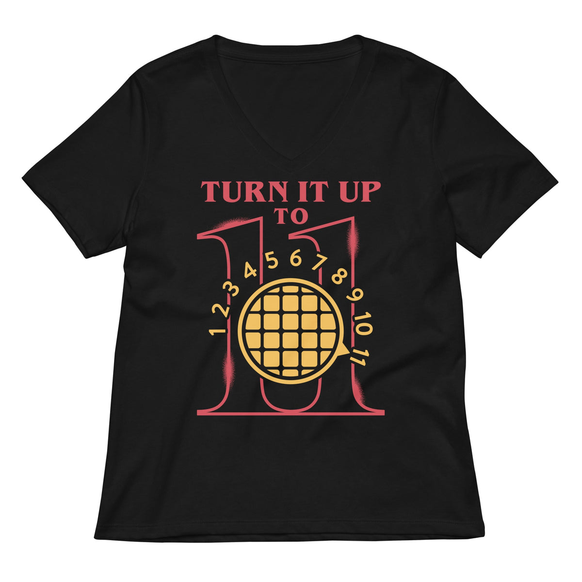 Turn It Up To 11 Women's V-Neck Tee product image 1