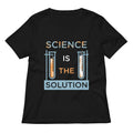 Science Is The Solution Women's V-Neck Tee product image 1