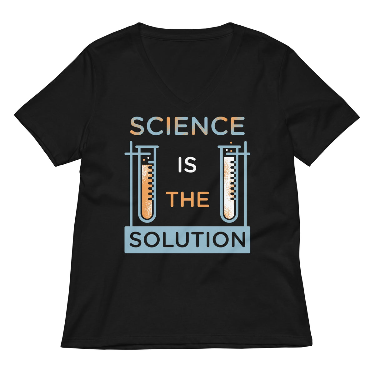 Science Is The Solution Women's V-Neck Tee product image 1