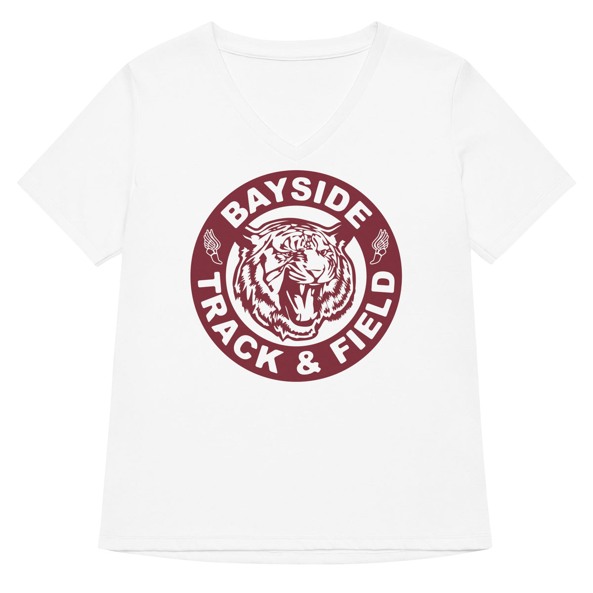 Bayside Track & Field Women's V-Neck Tee product image 1