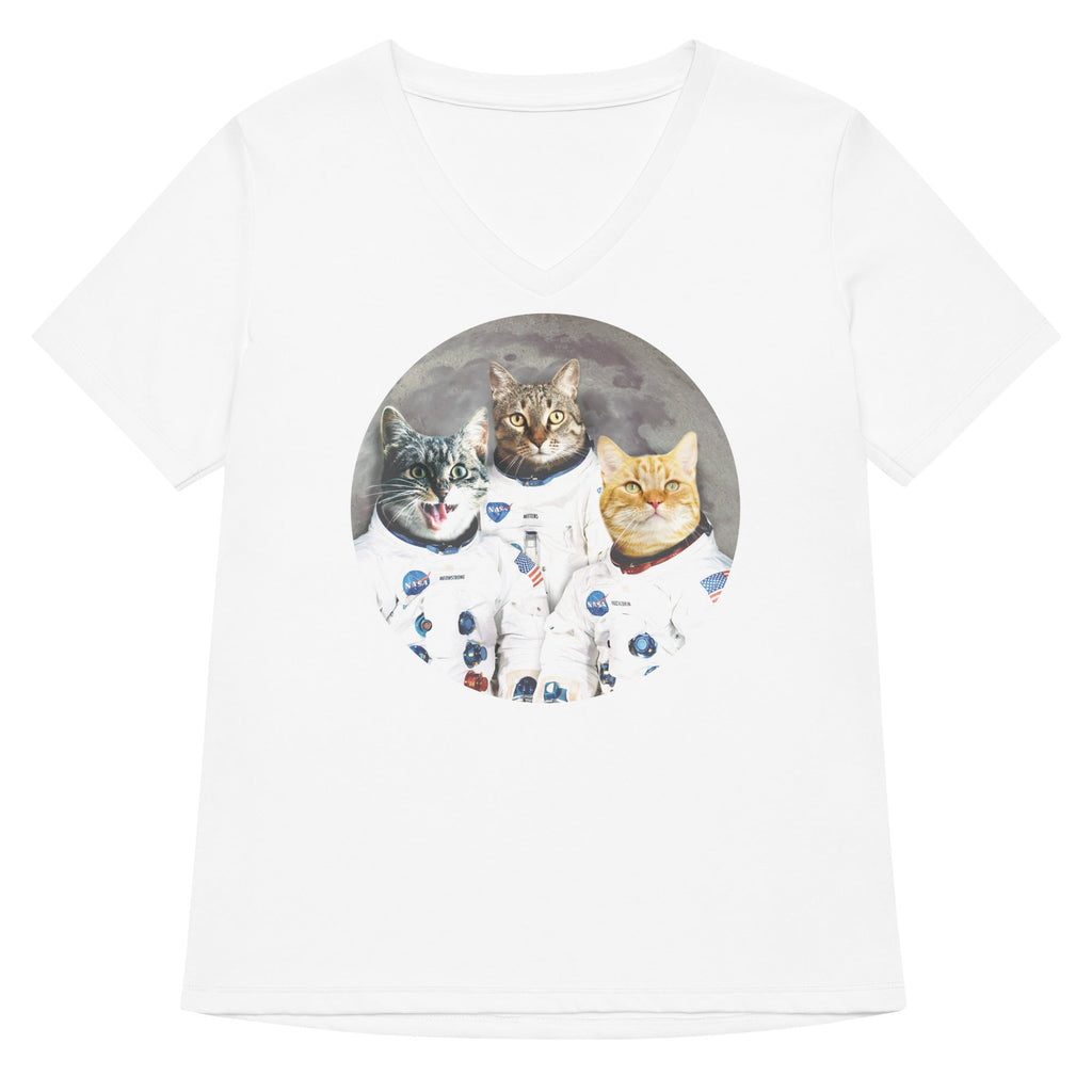 Catstronauts Women's V-Neck Tee product image 6