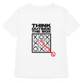 Think Outside The Box Women's V-Neck Tee product image 1