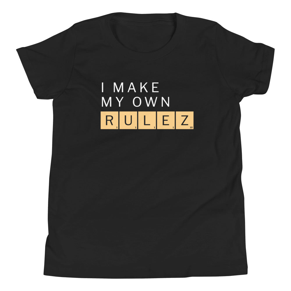I Make My Own Rulez Kid's Youth Tee product image 2