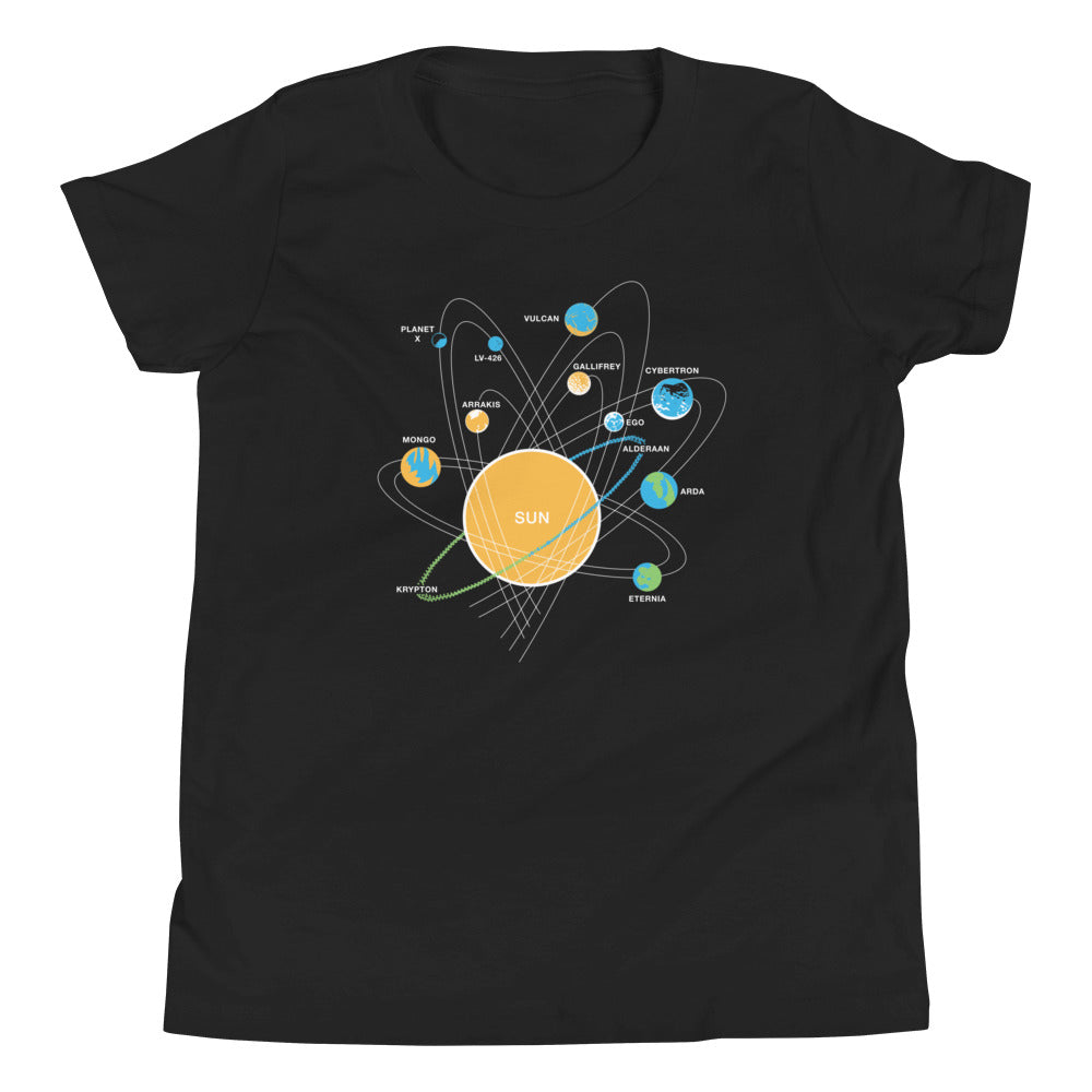Solar System Kid's Youth Tee product image 1