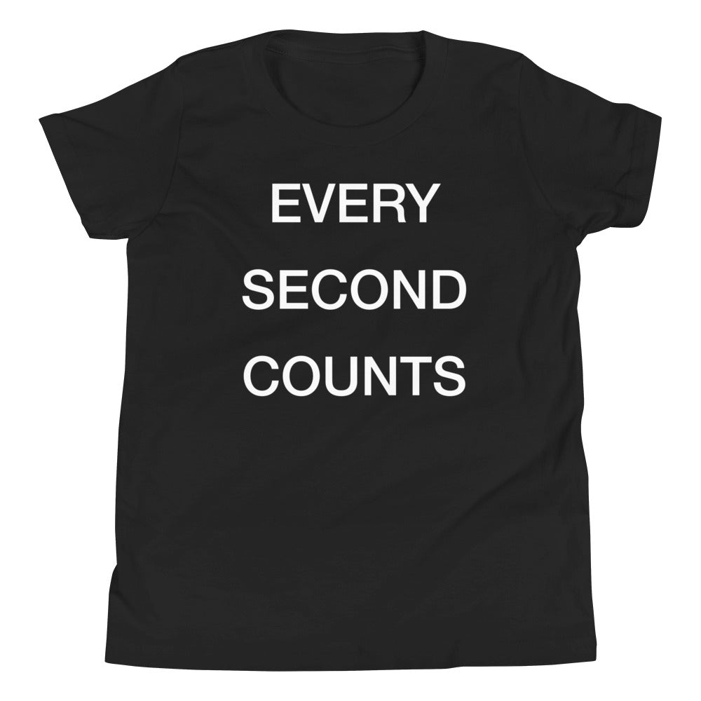 Every Second Counts Kid's Youth Tee product image 2