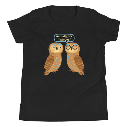 Actually, It's Whom Kid's Youth Tee product image 2