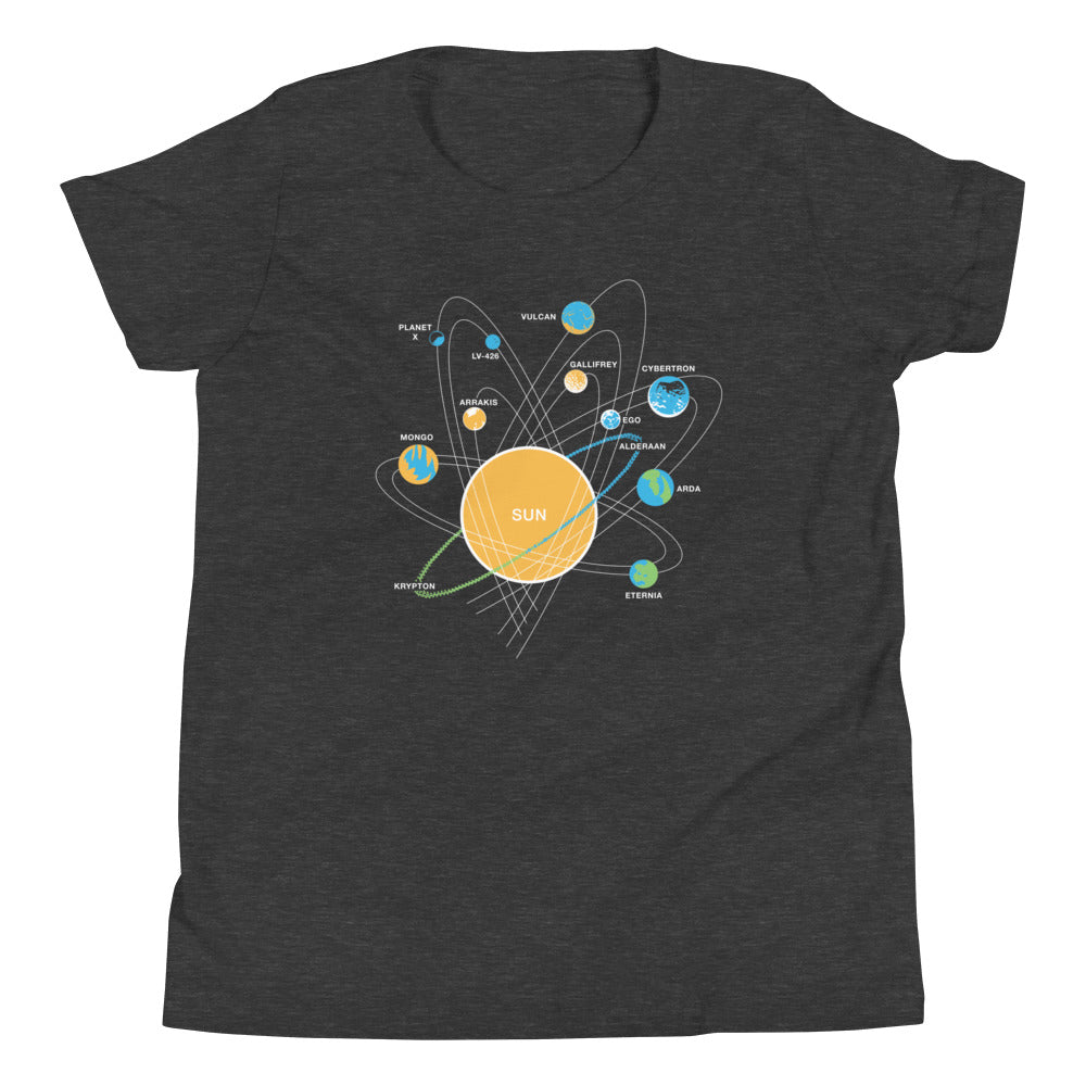 Solar System Kid's Youth Tee product image 3