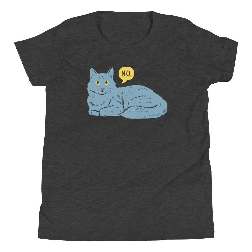 No Cat Kid's Youth Tee product image 3