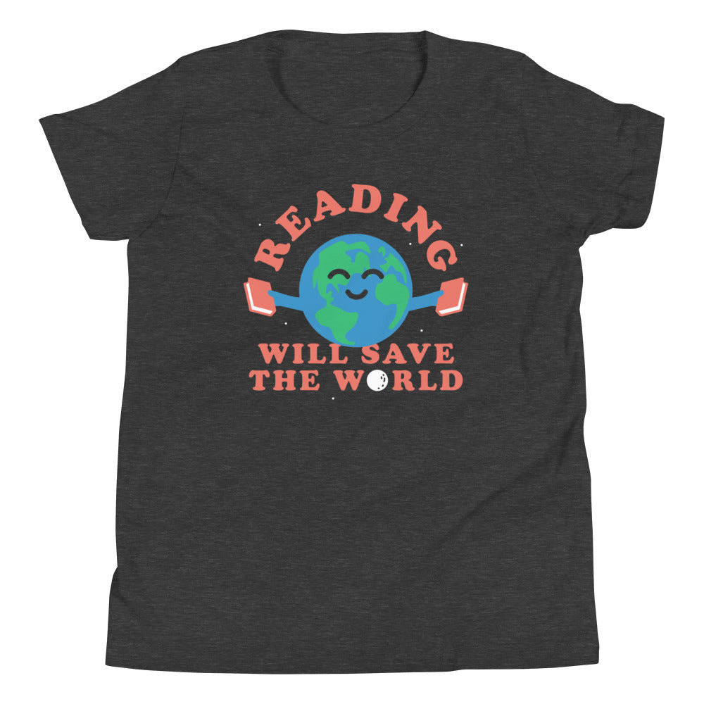 Reading Will Save The World Kid's Youth Tee product image 3