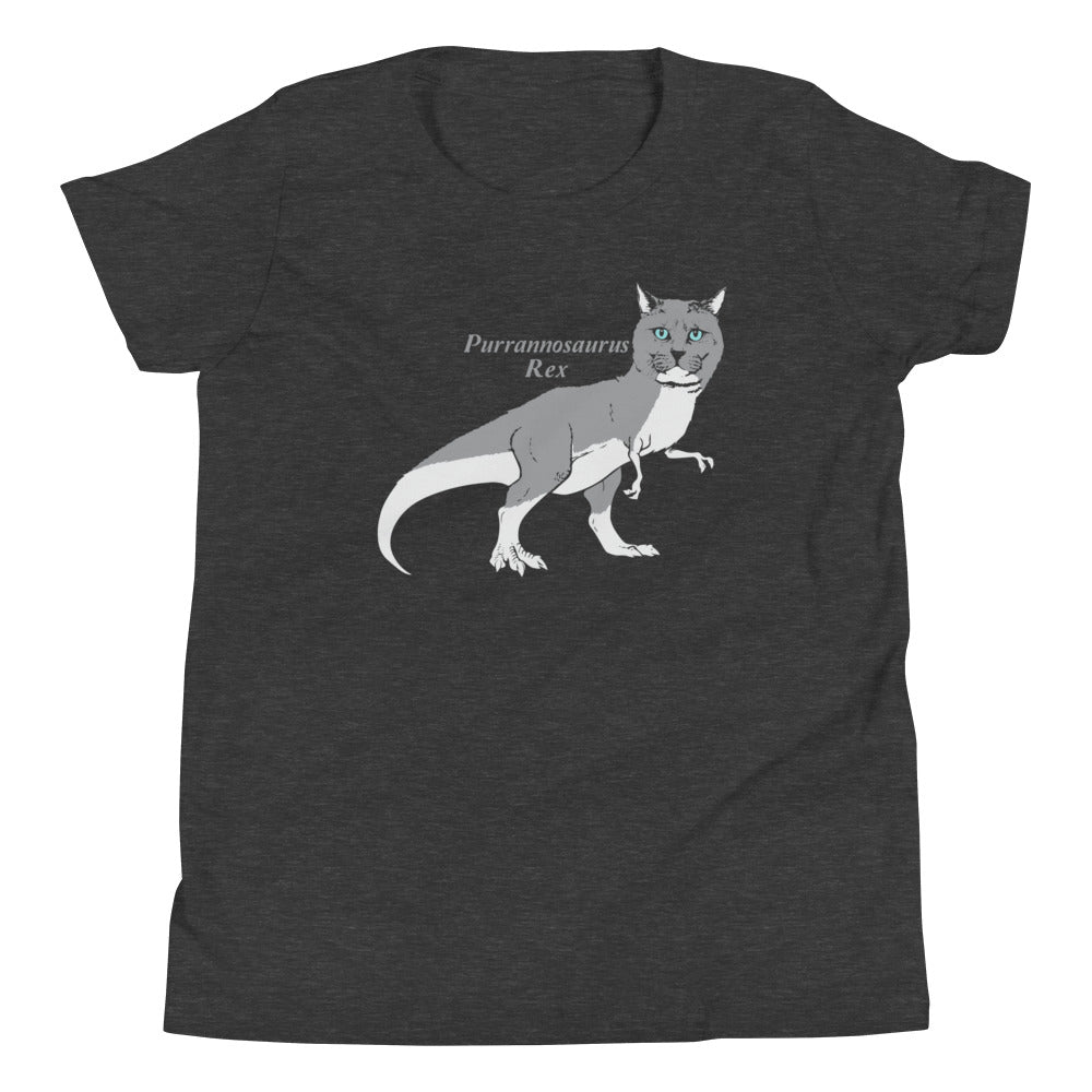 Purrannosaurus Rex Kid's Youth Tee product image 3