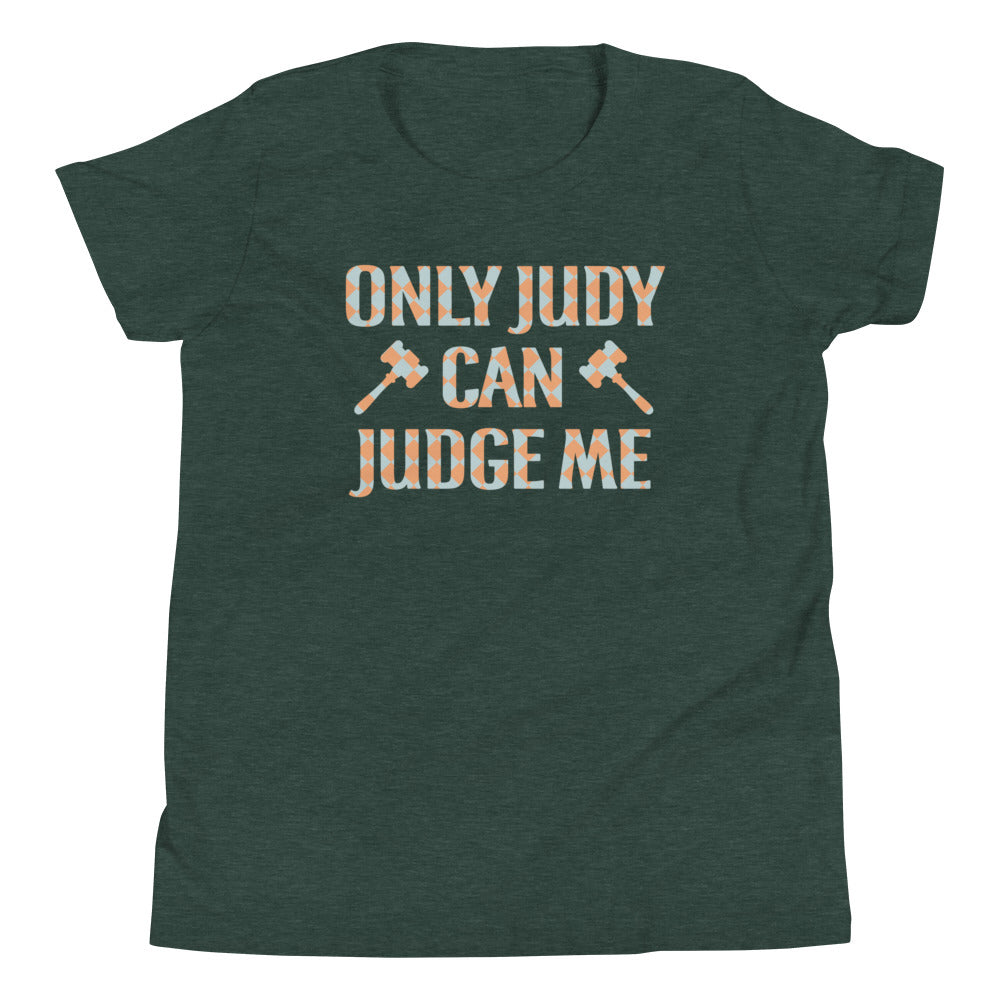 Only Judy Can Judge Me Kid's Youth Tee product image 5