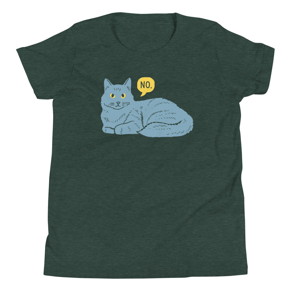 No Cat Kid's Youth Tee product image 4
