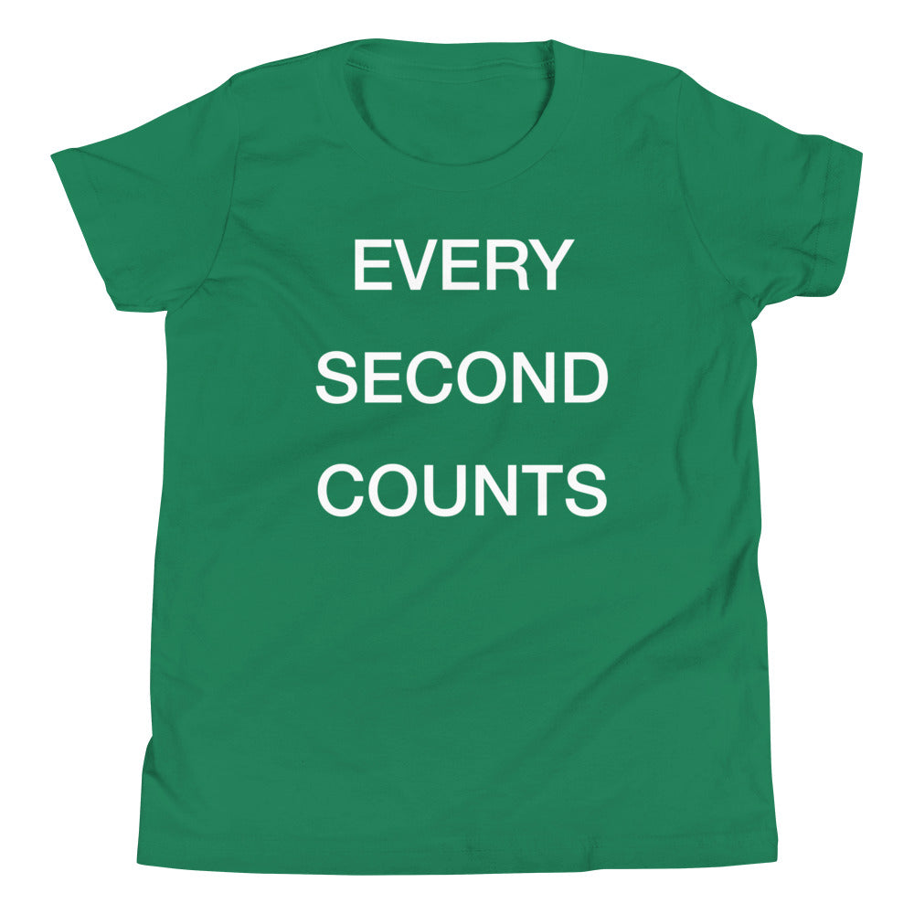 Every Second Counts Kid's Youth Tee product image 5
