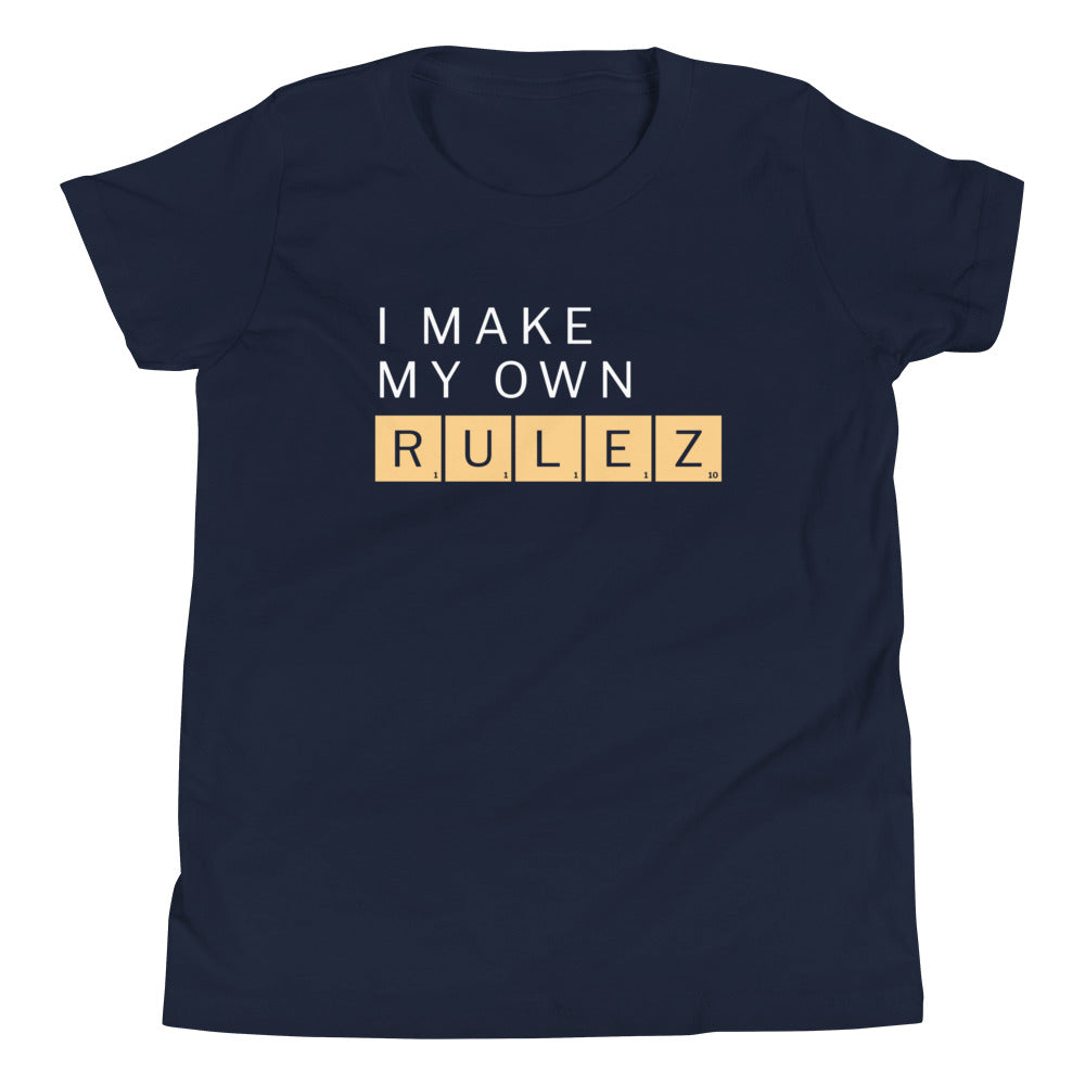 I Make My Own Rulez Kid's Youth Tee product image 3
