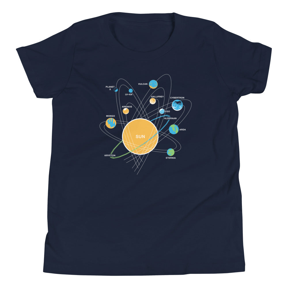 Solar System Kid's Youth Tee product image 2