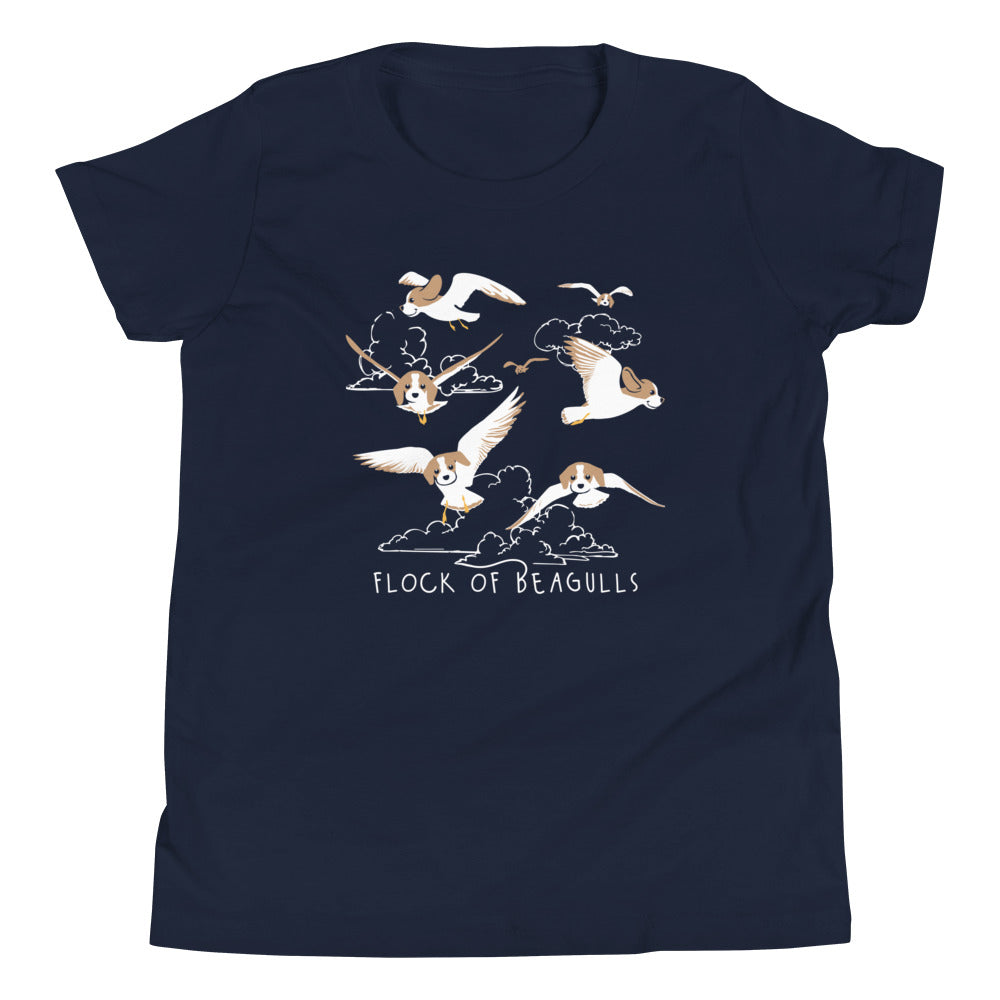 Flock Of Beagulls Kid's Youth Tee product image 3