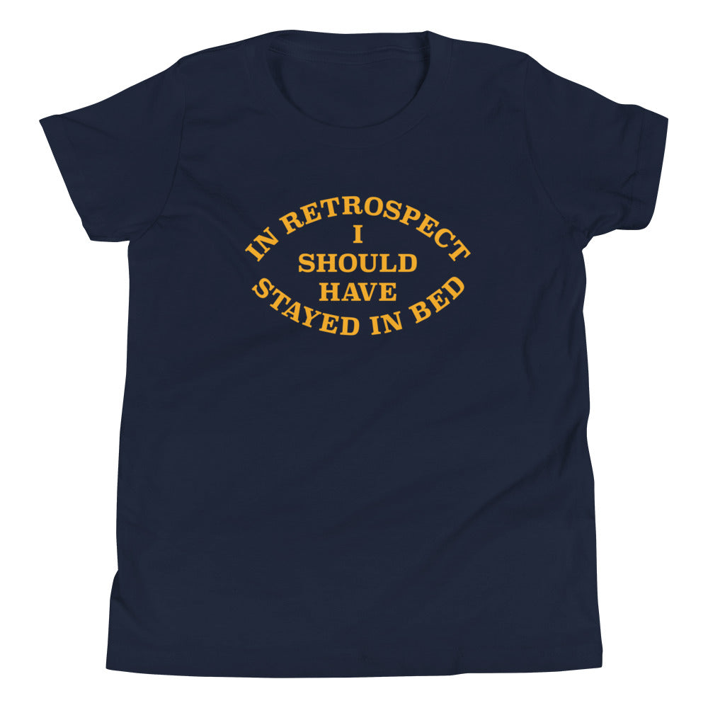 I Should Have Stayed In Bed Kid's Youth Tee product image 2