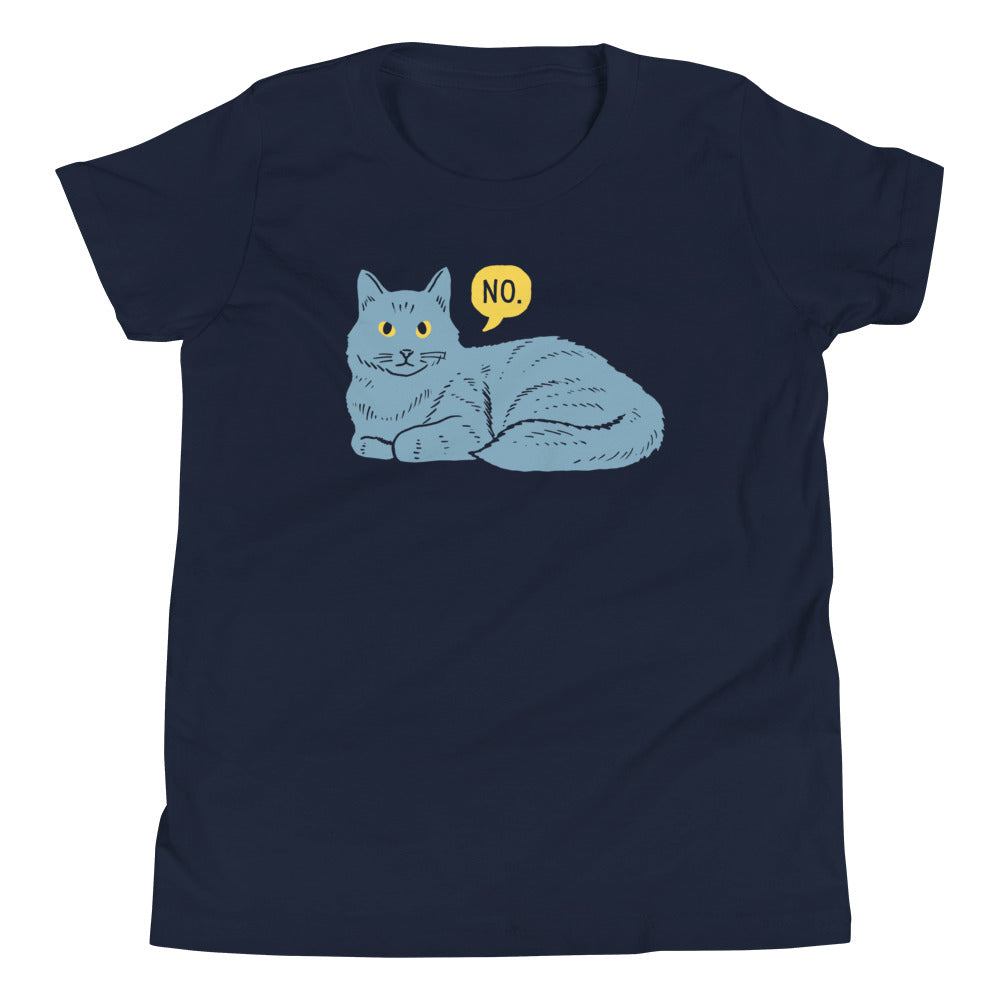 No Cat Kid's Youth Tee product image 2