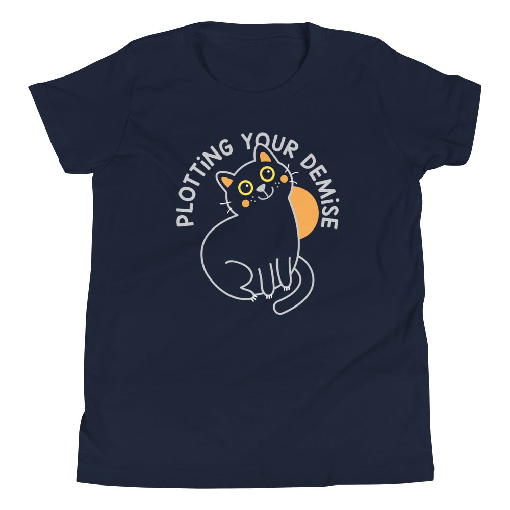 Plotting Your Demise Kid's Youth Tee product image 2