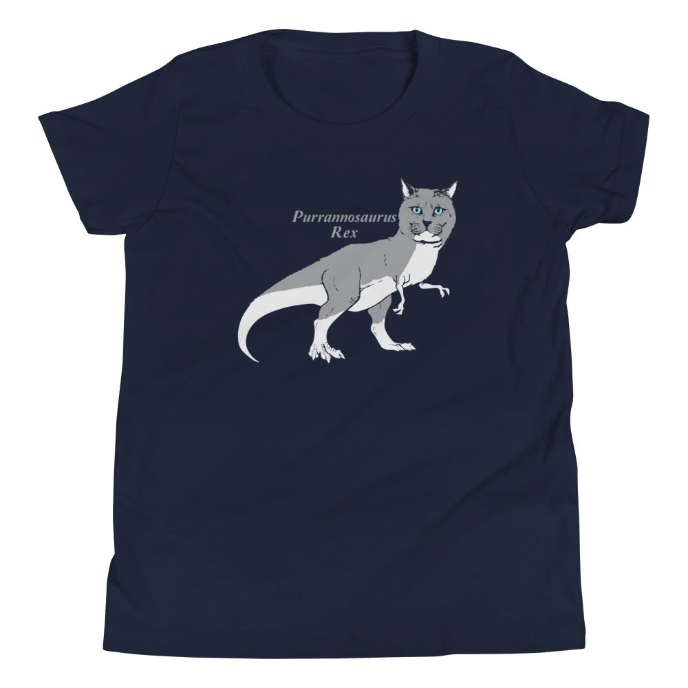 Purrannosaurus Rex Kid's Youth Tee product image 2