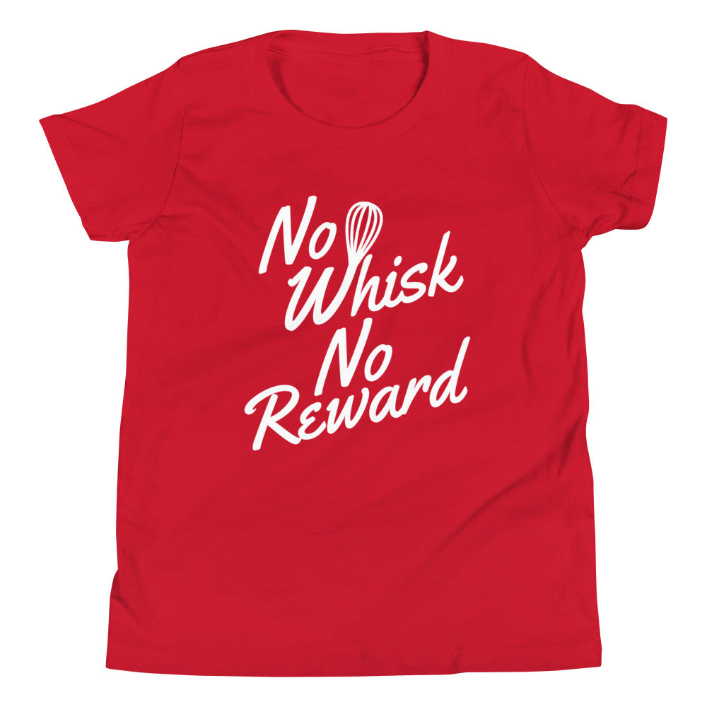 No Whisk No Reward Kid's Youth Tee product image 3