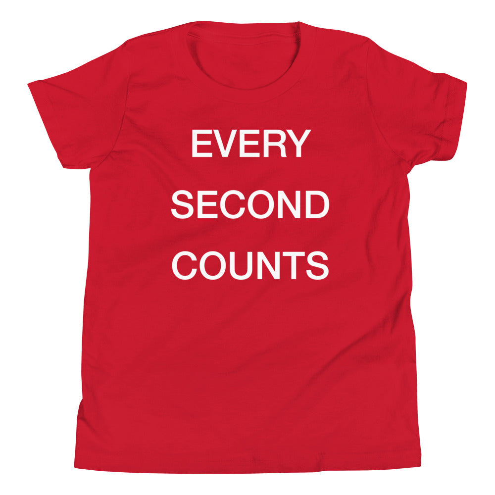 Every Second Counts Kid's Youth Tee product image 3