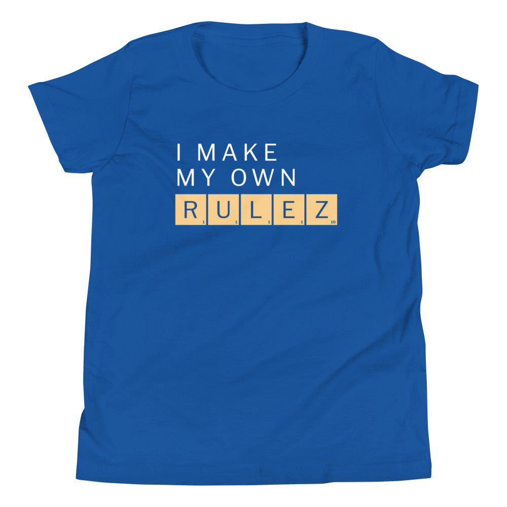 I Make My Own Rulez Kid's Youth Tee product image 5