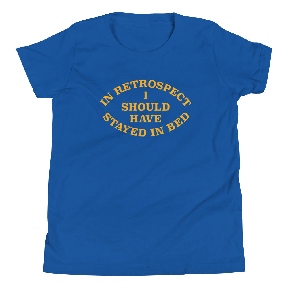 I Should Have Stayed In Bed Kid's Youth Tee product image 4