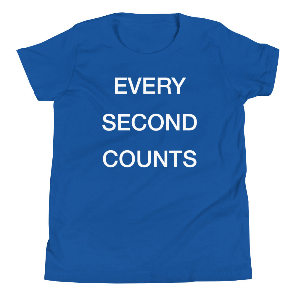 Every Second Counts Kid's Youth Tee product image 4